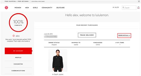 lululemon return|lululemon online order return.